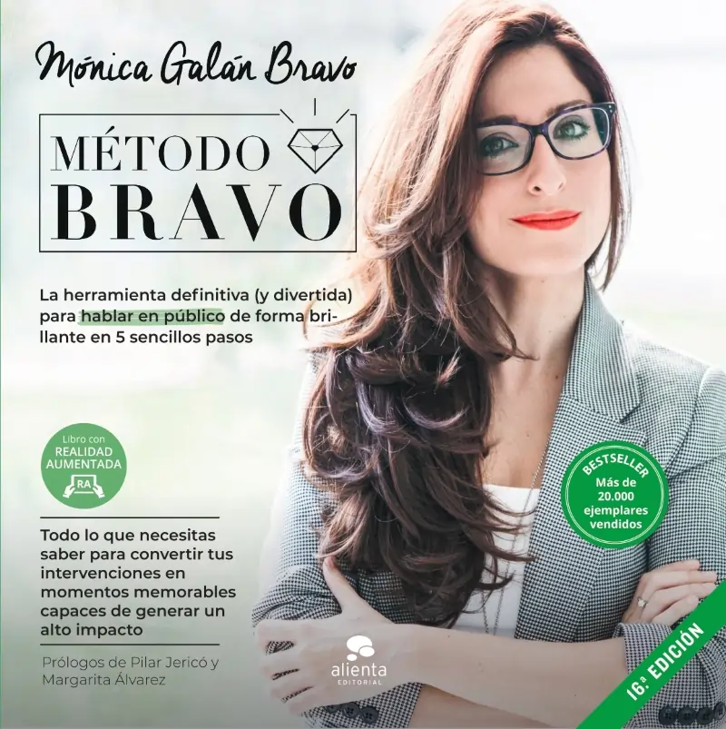 Portada del libro Método BRAVO de Mónica Galán Bravo