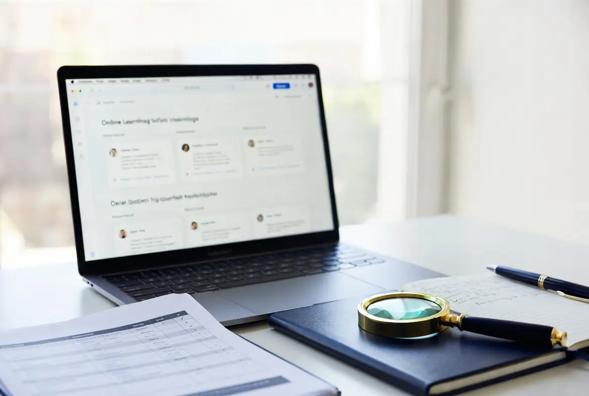 Análisis y comparación de cursos online mediante una plataforma de formación