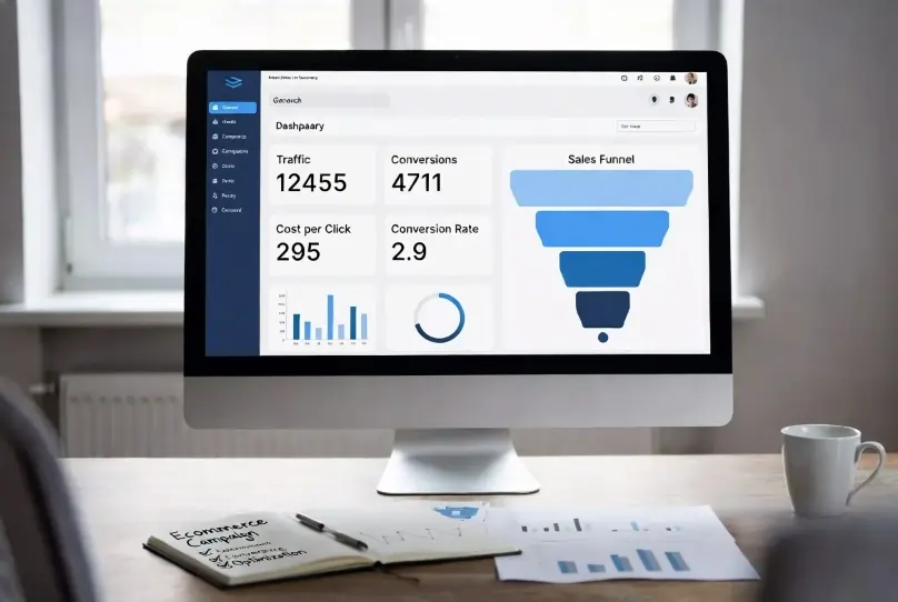 Análisis de métricas, publicidad y escalado en una estrategia ecommerce