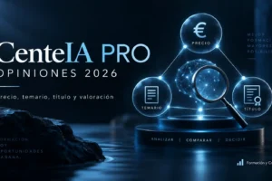 CenteIA PRO opiniones 2026: precio, temario, título y qué incluye
