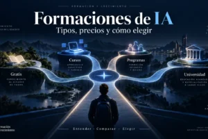 Formaciones de inteligencia artificial en 2026: tipos, precios y cómo elegir